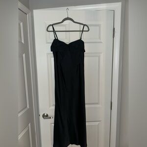 Black bow dress